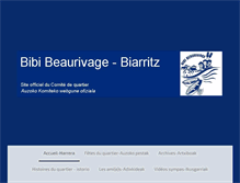 Tablet Screenshot of bibibeaurivage.com